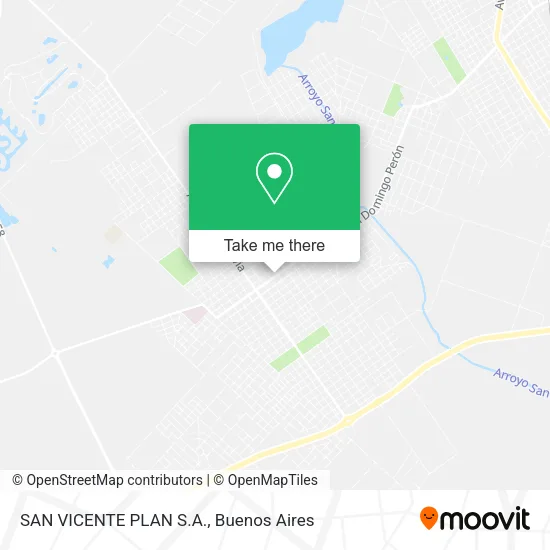 Mapa de SAN VICENTE PLAN S.A.