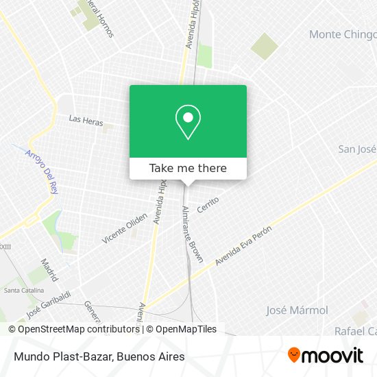 Mundo Plast-Bazar map