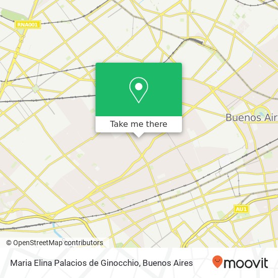 Mapa de Maria Elina Palacios de Ginocchio