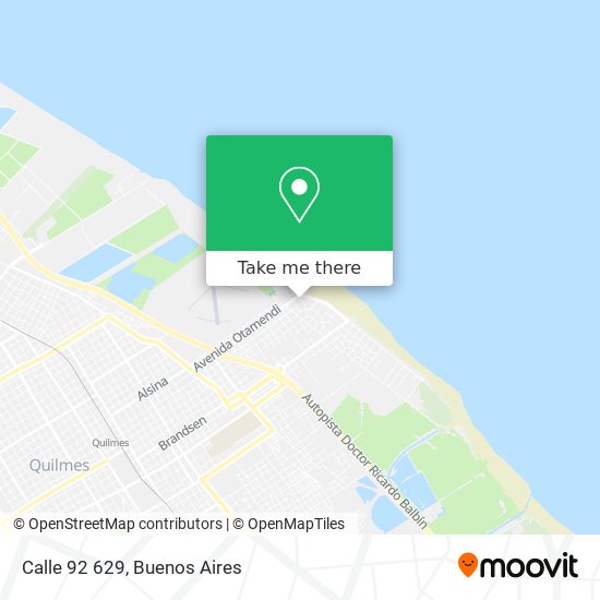 Mapa de Calle 92 629