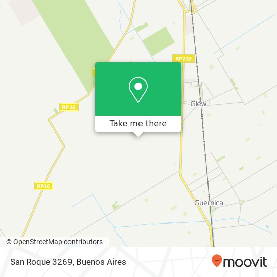 San Roque 3269 map