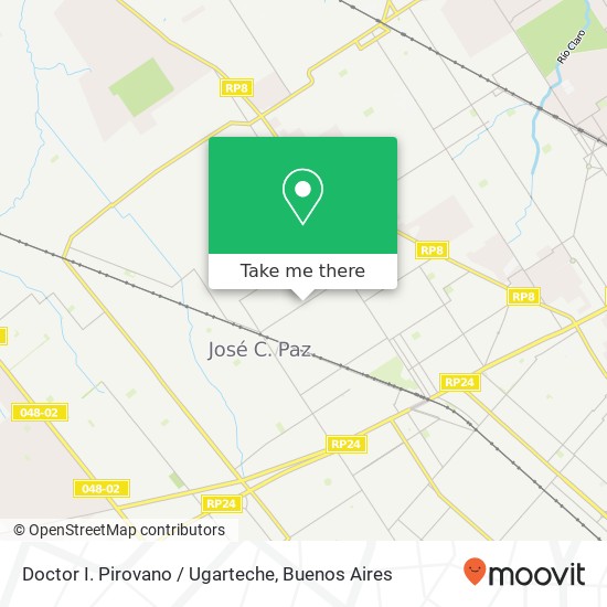 Doctor I. Pirovano / Ugarteche map