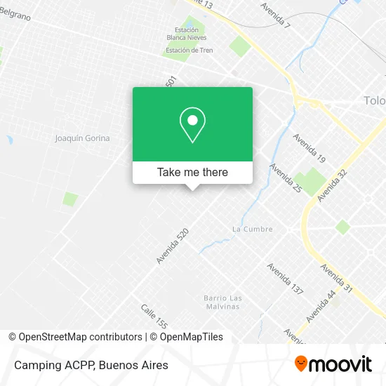 Camping ACPP map