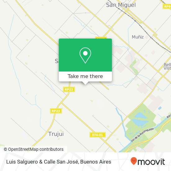 Luis Salguero & Calle San José map