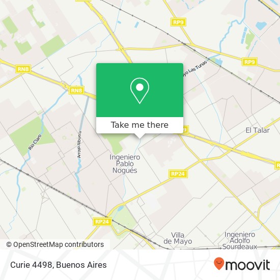 Curie 4498 map