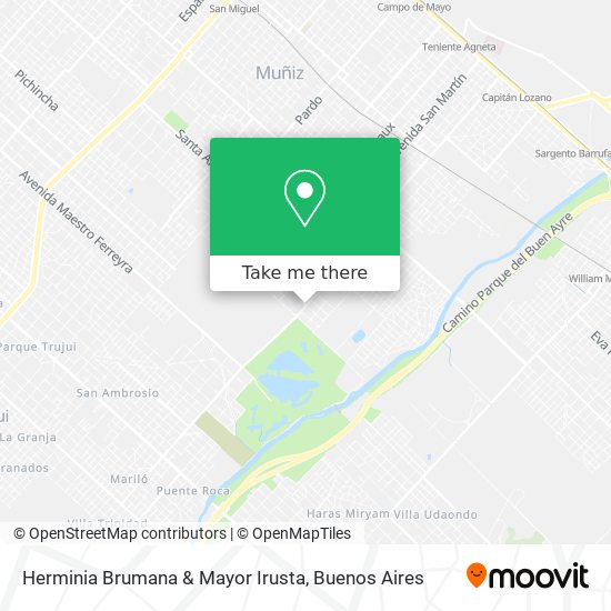 Mapa de Herminia Brumana & Mayor Irusta
