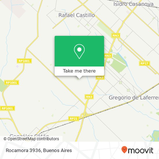 Mapa de Rocamora 3936