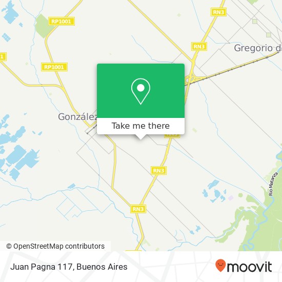 Juan Pagna 117 map