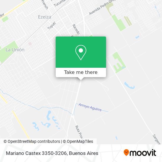 Mapa de Mariano Castex 3350-3206