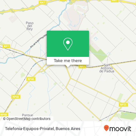 Telefonia-Equipos-Privatel map