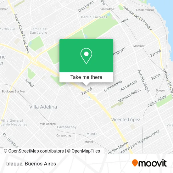 blaqué map