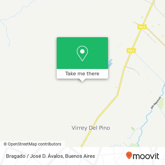 Bragado / José D. Ávalos map