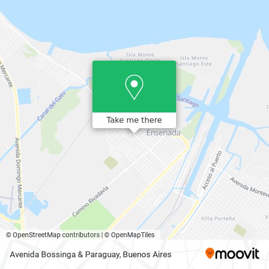 Mapa de Avenida Bossinga & Paraguay