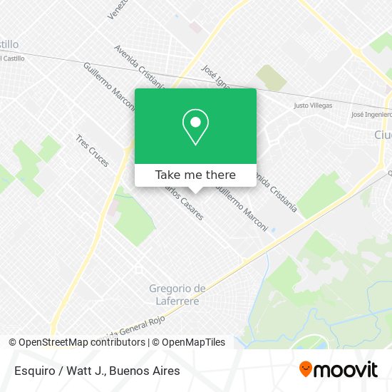 Mapa de Esquiro / Watt J.
