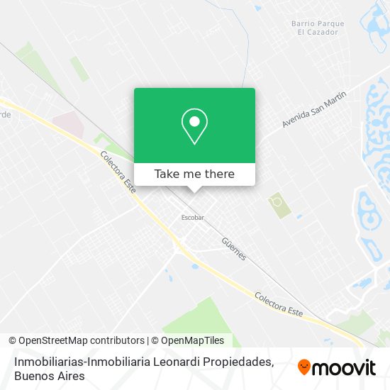 Inmobiliarias-Inmobiliaria Leonardi Propiedades map