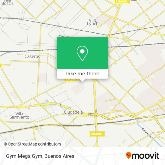 Gym Mega Gym map