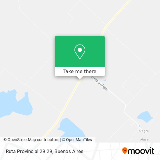 Ruta Provincial 29 29 map