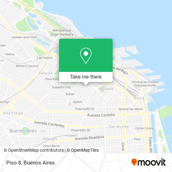 Mapa de Piso 8