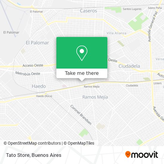 Tato Store map