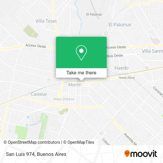 Mapa de San Luis 974