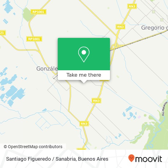 Santiago Figueredo / Sanabria map