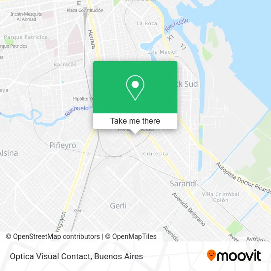 Optica Visual Contact map
