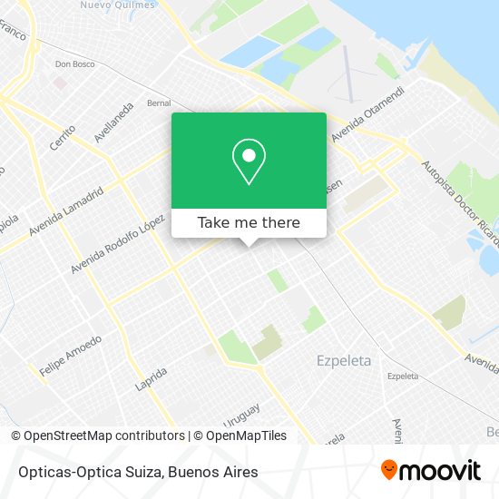 Opticas-Optica Suiza map