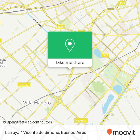 Mapa de Larraya / Vicente de Simone