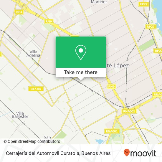 Cerrajería del Automovil Curatola map