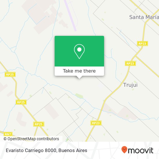 Evaristo Carriego 8000 map