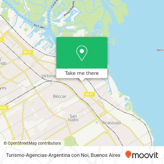Turismo-Agencias-Argentina con Noi map