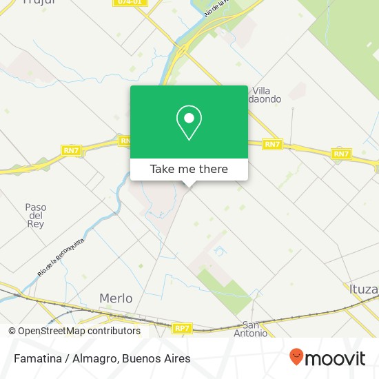 Famatina / Almagro map