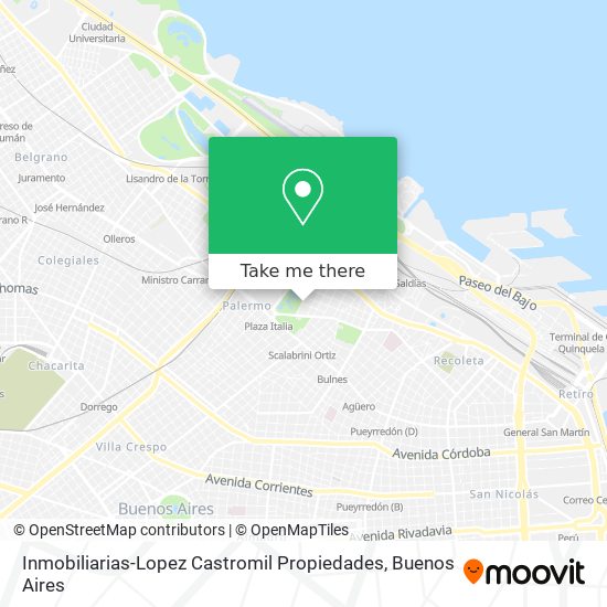 Mapa de Inmobiliarias-Lopez Castromil Propiedades