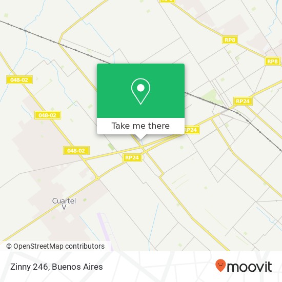 Mapa de Zinny 246