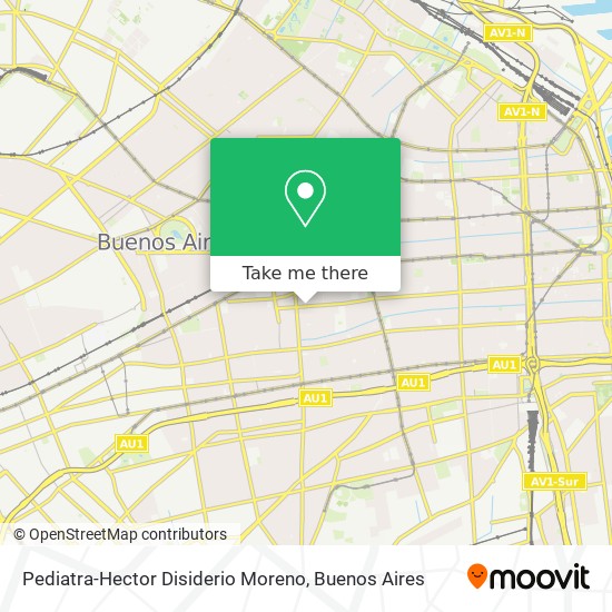 Pediatra-Hector Disiderio Moreno map