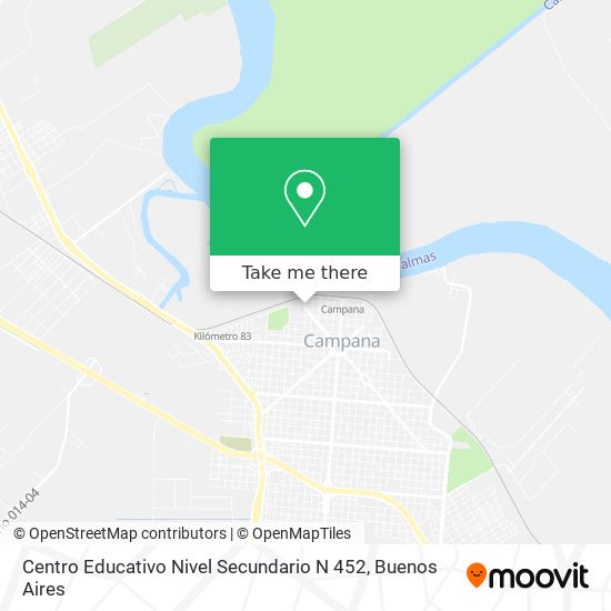 Centro Educativo Nivel Secundario N 452 map
