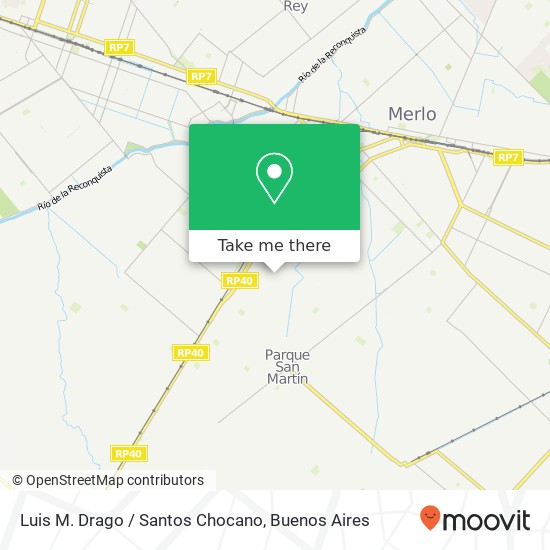 Mapa de Luis M. Drago / Santos Chocano