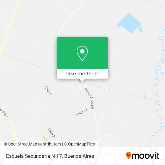 Escuela Secundaria N 17 map