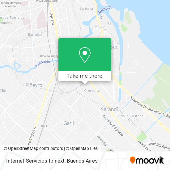 Internet-Servicios-Ip next map
