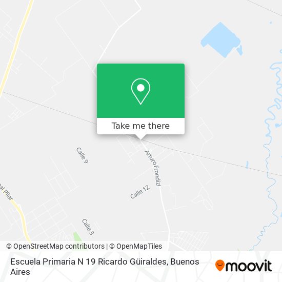 Mapa de Escuela Primaria N 19 Ricardo Güiraldes