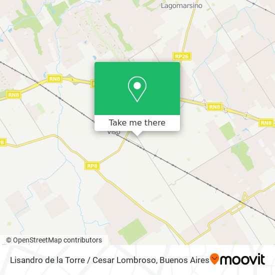 Lisandro de la Torre / Cesar Lombroso map