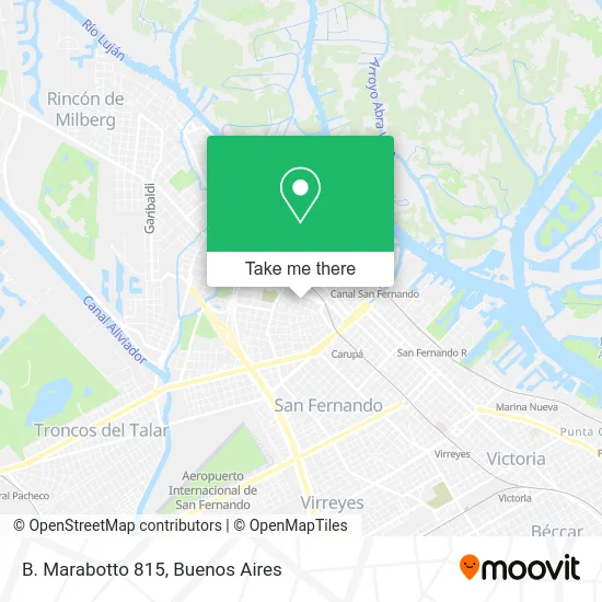 B. Marabotto 815 map