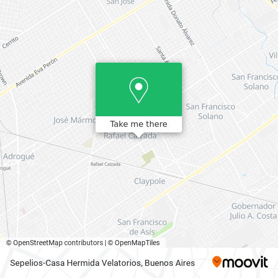 Sepelios-Casa Hermida Velatorios map