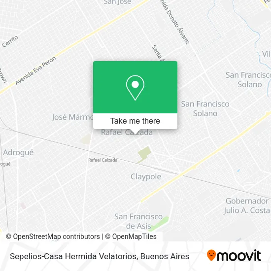 Sepelios-Casa Hermida Velatorios map