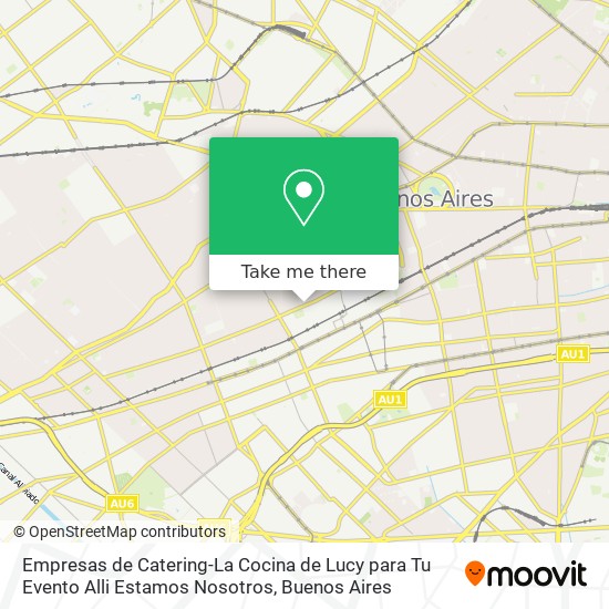 Empresas de Catering-La Cocina de Lucy para Tu Evento Alli Estamos Nosotros map