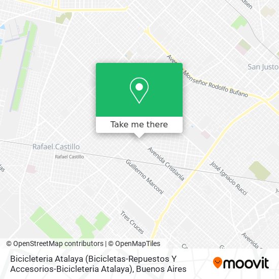 Bicicleteria Atalaya (Bicicletas-Repuestos Y Accesorios-Bicicleteria Atalaya) map