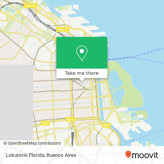 Lokutorio Florida map