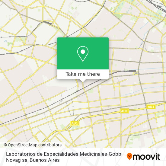 Laboratorios de Especialidades Medicinales-Gobbi Novag sa map