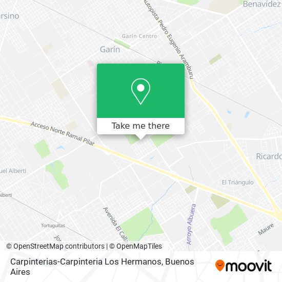 Carpinterias-Carpinteria Los Hermanos map