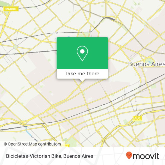 Bicicletas-Victorian Bike map